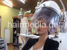 Load image into Gallery viewer, 6154 2 Ernita wet by mature barberette in glasses on metal rollers neckstripped