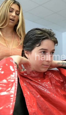 1209 6 Sofia by Zoya haircut in summerdress vertical video