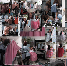 Carica l&#39;immagine nel visualizzatore di Gallery, 135 Flowerpower 4, caping aprons, haircut, shampooing smoking barberettes
