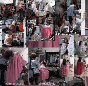 135 Flowerpower 4, caping aprons, haircut, shampooing smoking barberettes