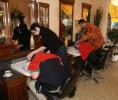 138 Gisela shampoo forward coloring haircut