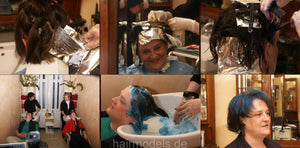 138 Gisela shampoo forward coloring haircut