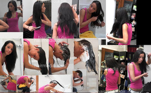 191 AnneW custom combing, brushing, shampooing 109 min video for download