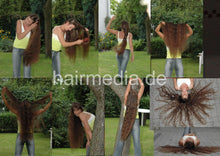 将图片加载到图库查看器，194 Tanita 1 longhair hair show, brushing, combing, outdoor
