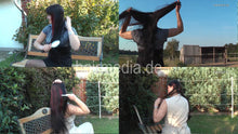 Load image into Gallery viewer, 196 Mystic Angel 1 outdoor xxl hair play brush braid 34 min video for download