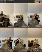 将图片加载到图库查看器，2012 by Nico 201002 homeperm shampooing male customer by Nico 6 min HD video for download