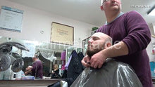 Cargar imagen en el visor de la galería, 2012 20201209 xmas salon barber session by Nico 4 forward wash Canan controlled