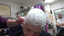 Load image into Gallery viewer, 2012 20201209 xmas salon barber session by Nico 5 Canan controlled headshave