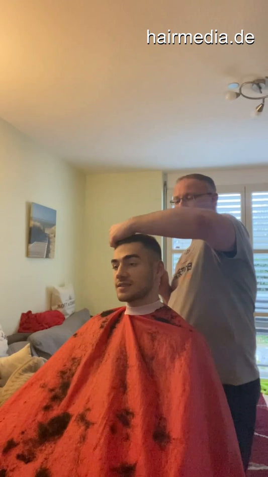 2012 20210127 b buzzcut and blow dry by hobbybarber in home office