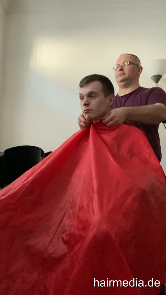 2012 by Nico 210403 forced locked down buzzcut shearing haircut