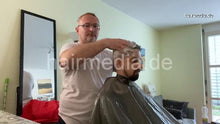 Charger l&#39;image dans la galerie, 2012 20210111 StefanS home uprightshampoo by Nico in pvc tie closure cape