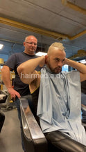 Load image into Gallery viewer, 2012 20230319 salon bleaching and buzzcut punishment