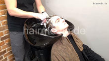 Laden Sie das Bild in den Galerie-Viewer, 2015 youngman Ukrainian perm Part 1 backward shampoo by barber