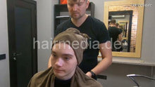 Laden Sie das Bild in den Galerie-Viewer, 2015 youngman Ukrainian perm Part 2 perm by barber