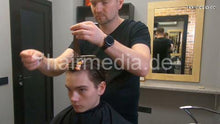 Laden Sie das Bild in den Galerie-Viewer, 2015 youngman Ukrainian perm Part 2 perm by barber