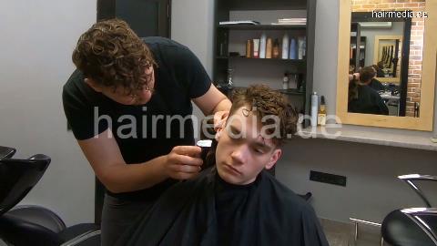 2015 youngman Ukrainian perm Part 3 haircut by barber