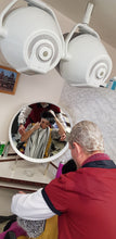 Cargar imagen en el visor de la galería, 6306 AnjaS 1 by hobbybarber NV backward shampoo in salon bowl in heavy PVC