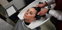 Load image into Gallery viewer, 6306 AnjaS 1 by hobbybarber NV backward shampoo in salon bowl in heavy PVC