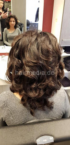 537 Kübra Kassel thick hair long forward wash and wet set