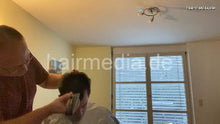 将图片加载到图库查看器，2012 20210307 b punishment mouth protected buzz and shave at homeoffice salon Frankfurt