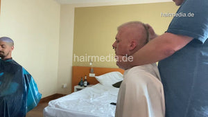 2012 20220525 hotel buzzing headshave party