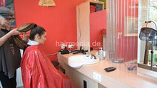 Load image into Gallery viewer, 1175 AlinaR 1 drycut in red pvc apron