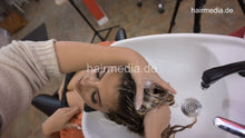 Load image into Gallery viewer, 1179 Zoya by Dudu long hair shampooing in leather pants