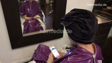 1181 MichelleB by barber ASMR shampoostation 2 scalp massage and forward rinse