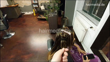 Carica l&#39;immagine nel visualizzatore di Gallery, 1181 Zoya by barber ASMR shampoostation 2 ASMR haircut POV cam