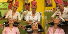 Cargar imagen en el visor de la galería, 9134 4 Dunja by Nicky in towel indoor salon backward mobile sink shampooing