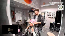 Load image into Gallery viewer, 7201 Ukrainian hairdresser doing Lithuanian red head perm in Kaunas 220319