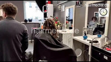 Cargar imagen en el visor de la galería, 7201 Ukrainian hairdresser in Kaunas 220330 drycut 5 young girl bob