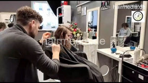 7201 Ukrainian hairdresser in Kaunas 220330 drycut 5 young girl bob