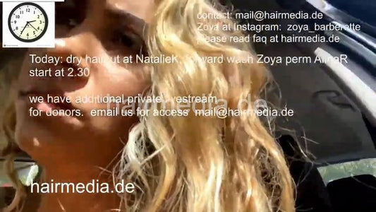 6315 AlinaR by Zoya perm, Part 0 Zoya barberette driving and preparing