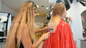 1050 220821 private Livestream Sabrina dry haircut at Zoya
