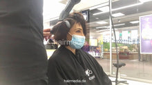 Charger l&#39;image dans la galerie, 1180 22_01_22 MichelleB dramatical haircut dry cut
