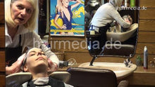 Load image into Gallery viewer, 6113 Silvija 2 backward wash shampoo in vintage hairsalon