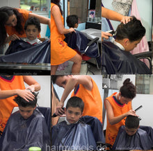 Cargar imagen en el visor de la galería, 251 youngboy by barberette AnjaS 2 barberchair haircut buzzing