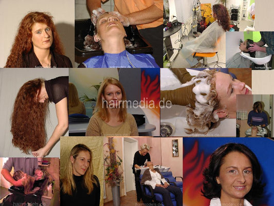 316 misc salon shampooing 2003, 5 models,