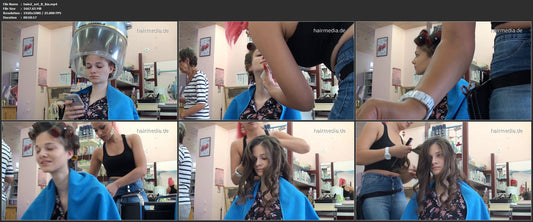 347 twins 2nd session 3 wet set makeup 50 min HD video for download