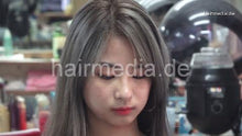 Load image into Gallery viewer, 359 Claire 1, 3x backward 1x forward wash in asian salon by barber
