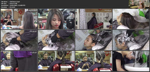 359 Claire 2,  2x backward 2x forward salon shampooing by glove barber Hong Kong