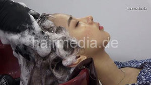 359 Claire 2,  2x backward 2x forward salon shampooing by glove barber Hong Kong