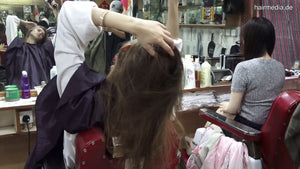 359 Ksenia 2020 3x backward shampoo by barber