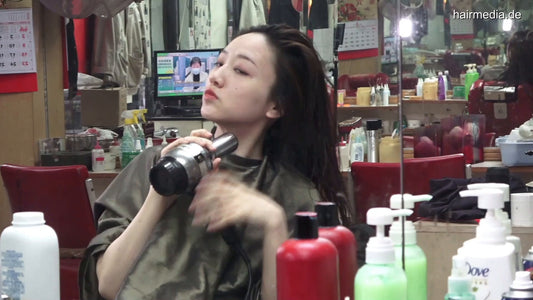359 SerenaM 2x backward 2x forward shampooing haarewaschen by barber