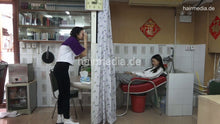 Load image into Gallery viewer, 359 Yana and Diana teens, 2x backward 2x forward salon shampooing by glove barber Hong Kong