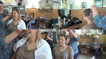 375 Tamara Una Masa all 3 backward shampooing and set 147 min HD video for download