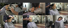 Load image into Gallery viewer, 385 Shqiponje pampering backward salon hair wash by barber shampooing thick italian hair