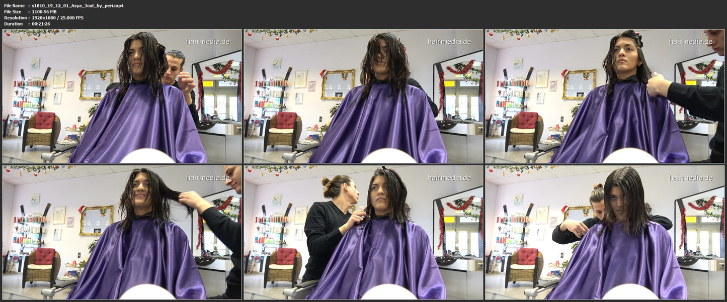 387 JS Asya 3 haircut by barber in shinycape