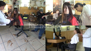 390 Anette haircut 4 min HD video for download